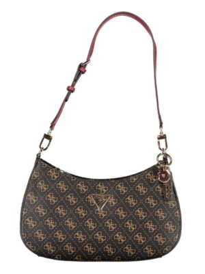 Guess Jeans Brown Polyethylene Handbag