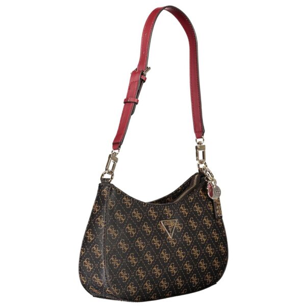 Guess Jeans Brown Polyethylene Handbag - Image 3