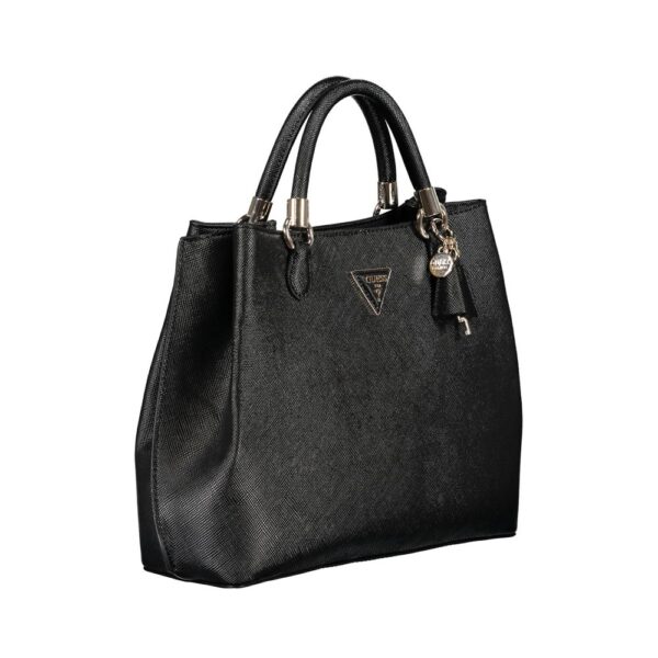 Guess Jeans Black Polyethylene Handbag - Image 3