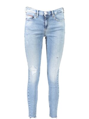 Tommy Hilfiger Light Blue Cotton Women Jeans