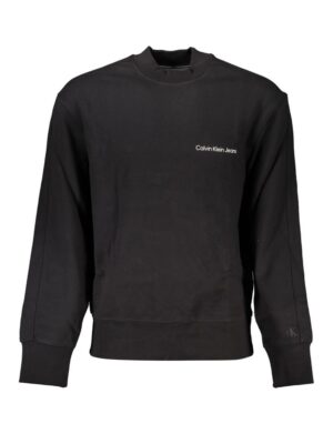 Calvin Klein Elegant Crew Neck Cotton Sweatshirt