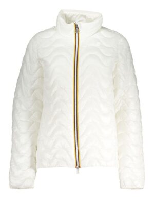 K-WAY White Polyamide Jackets & Coat