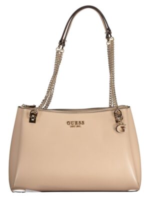 Guess Jeans Beige Polyethylene Handbag