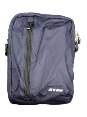 K-WAY Blue Polyamide Men Shoulder Bag