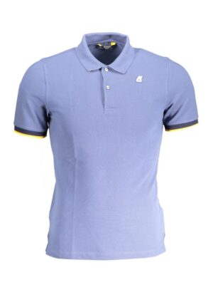 K-WAY Blue Cotton Polo Shirt