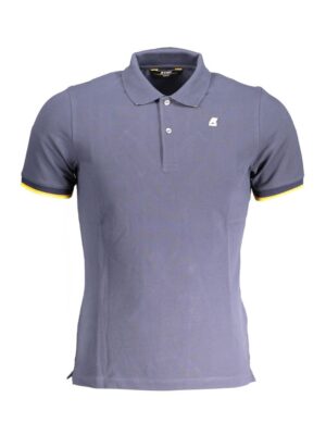 K-WAY Blue Cotton Polo Shirt