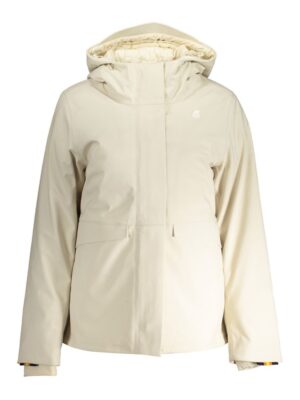 K-WAY Beige Polyester Jackets & Coat
