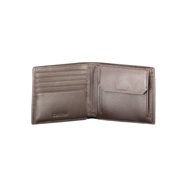 Calvin Klein Brown Leather Wallet - Image 3