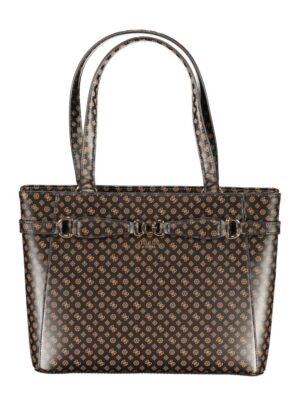 Guess Jeans Brown Polyethylene Handbag
