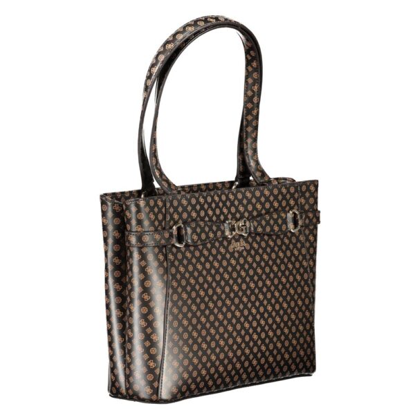 Guess Jeans Brown Polyethylene Handbag - Image 3
