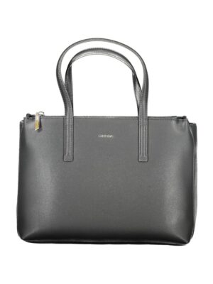 Calvin Klein Black Polyester Handbag