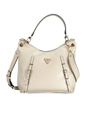 Guess Jeans Beige Polyethylene Handbag