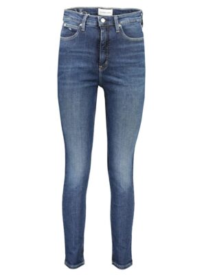 Calvin Klein Blue Cotton Jeans & Pant