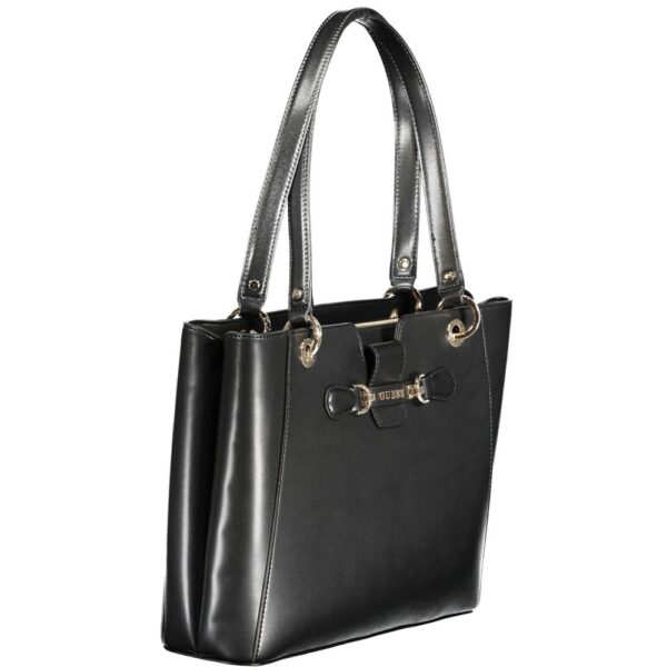 Guess Jeans Black Polyethylene Handbag - Image 3