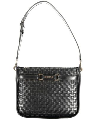 Guess Jeans Black Polyethylene Handbag