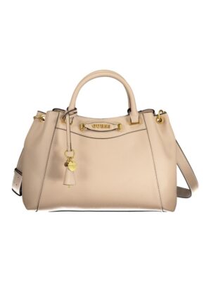 Guess Jeans Beige Polyethylene Handbag