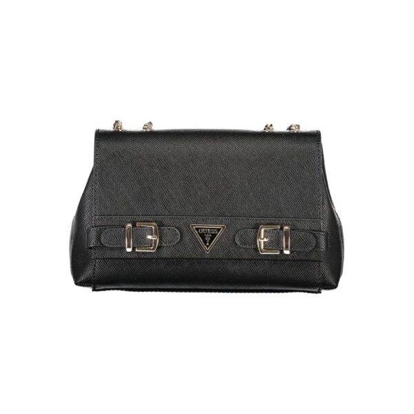 Guess Jeans Black Polyethylene Handbag