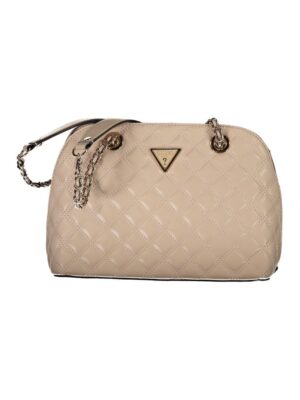 Guess Jeans Beige Polyethylene Handbag