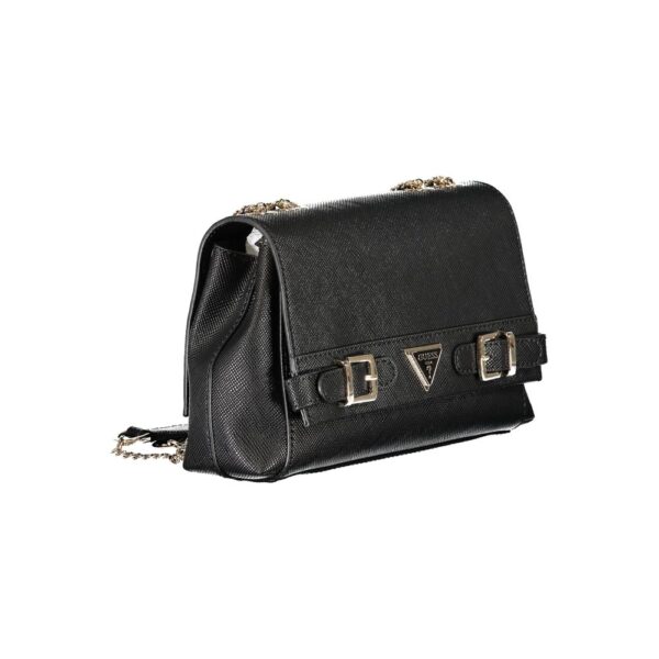 Guess Jeans Black Polyethylene Handbag - Image 3