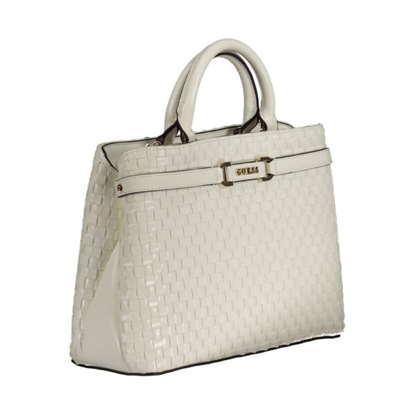Guess Jeans White Polyethylene Handbag - Image 3