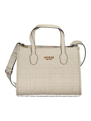 Guess Jeans Beige Polyethylene Handbag
