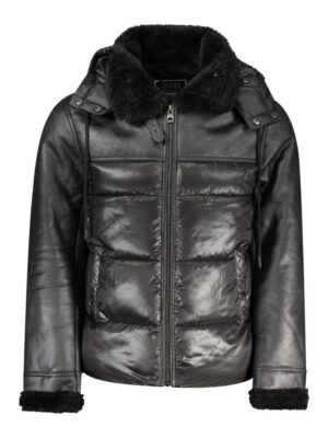 Guess Jeans Black Polyester Jacket