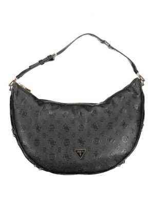 Guess Jeans Black Polyethylene Handbag