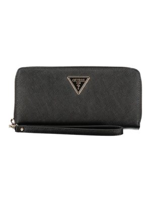 Guess Jeans Black Polyethylene Wallet