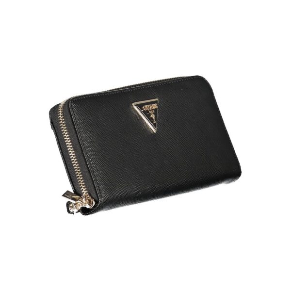 Guess Jeans Black Polyethylene Wallet - Image 3