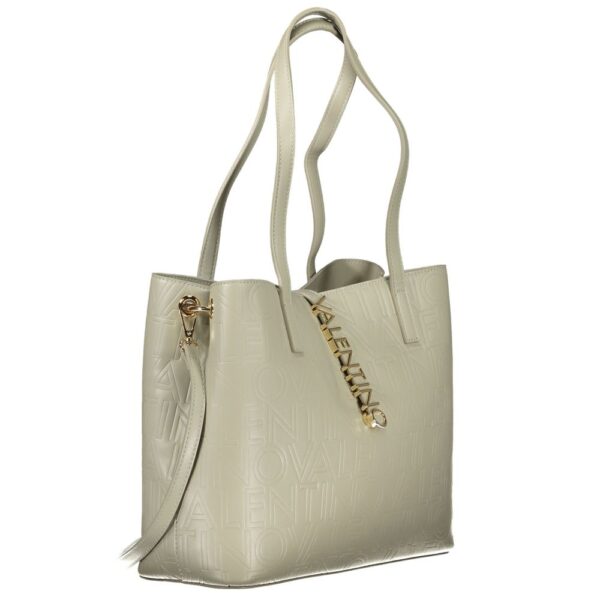 Valentino Bags Gray Polyethylene Women Handbag - Image 3