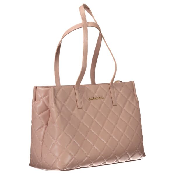 Valentino Bags Pink Polyethylene Women Handbag - Image 3