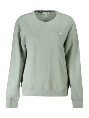 Fila Green Cotton Women Sweater