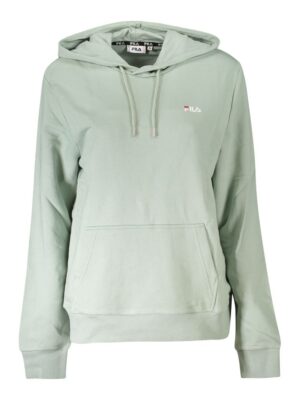 Fila Green Cotton Women Sweater