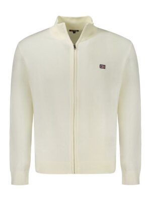 Norway 1963 White Polyamide Men Cardigan