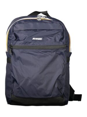 K-WAY Blue Polyamide Men Backpack