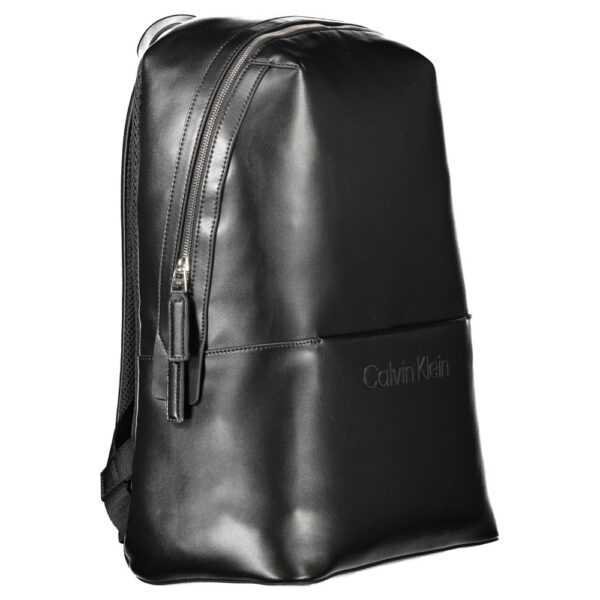Calvin Klein Black Polyester Men Backpack - Image 2