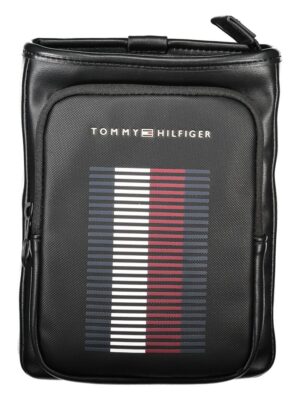 Tommy Hilfiger Black Polyethylene Men Shoulder Bag