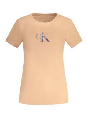 Calvin Klein Pink Cotton Women TShirt