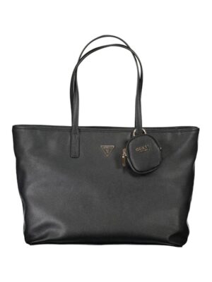 Guess Jeans Black Polyethylene Women Handbag