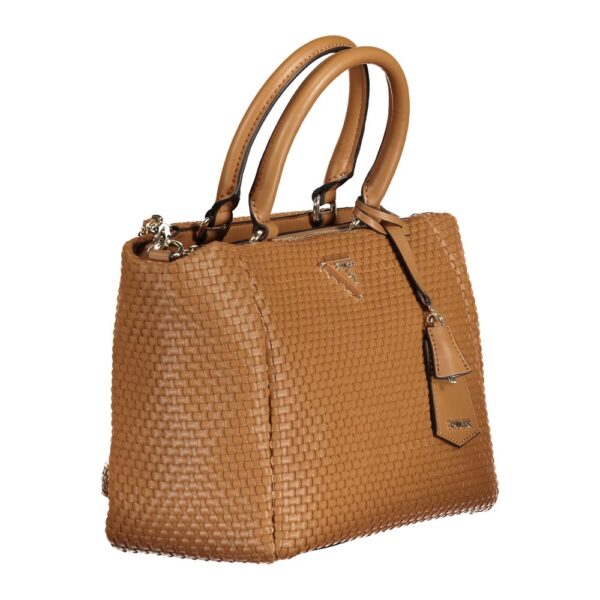 Guess Jeans Brown Polyethylene Women Handbag - Image 3