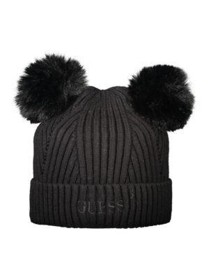 Guess Jeans Black Polyester Women Hat