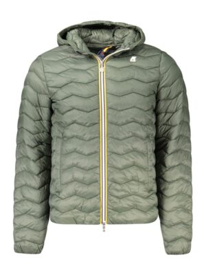 K-WAY Green Polyamide Men Jacket