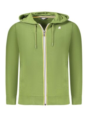 K-WAY Green Cotton Men Sweater