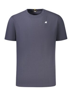 K-WAY Blue Cotton Men T-Shirt