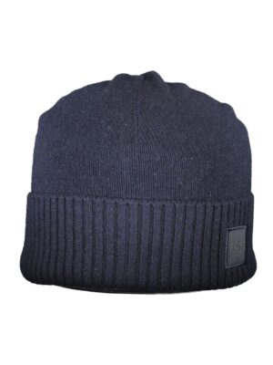 Hugo Boss Blue Wool Men Cap