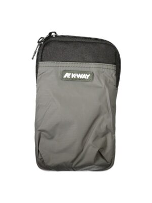 K-WAY Green Polyamide Men Shoulder Bag