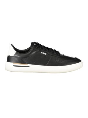 Hugo Boss Black Leather Men Sneaker