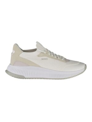 Hugo Boss White Polyethylene Men Sneaker