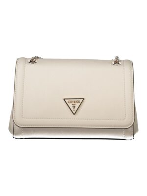 Guess Jeans Beige Polyethylene Women Handbag
