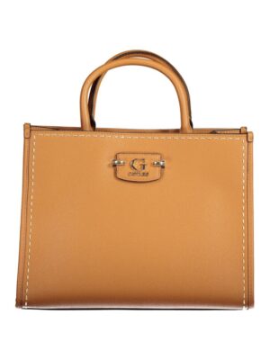 Guess Jeans Brown Polyethylene Handbag